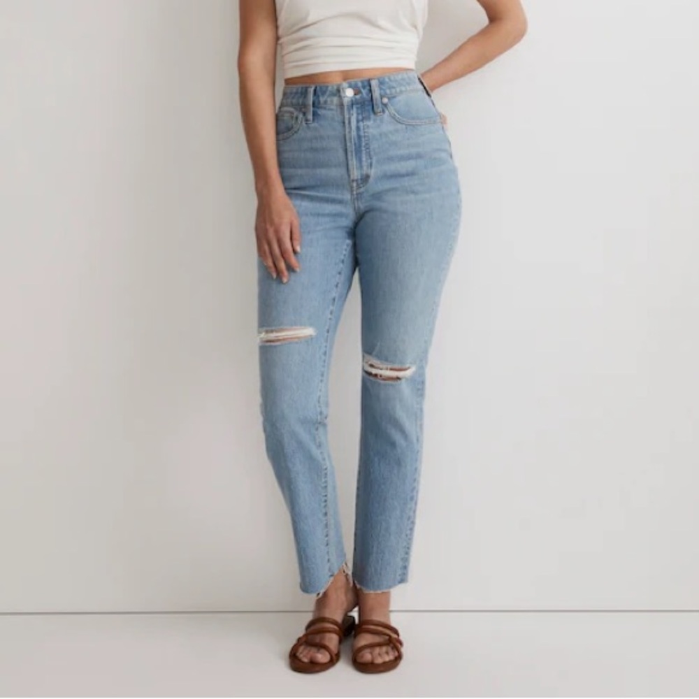 EUC Madewell Curvy Perfect Vintage Jeans, Bradwell Wash - 29